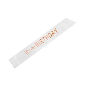 Šerpa It's my birthday bílá Albi