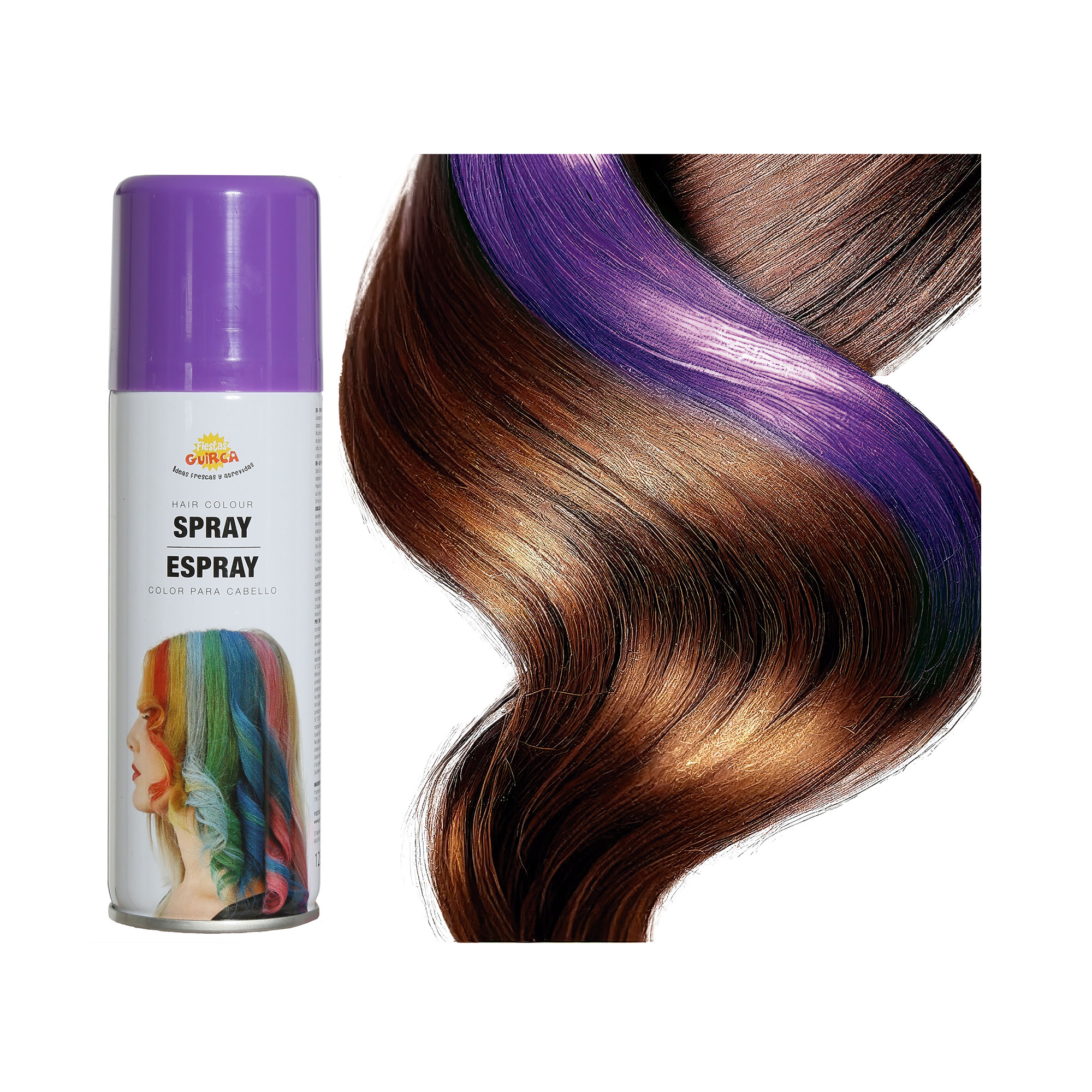 Sprej na vlasy fialový 125 ml Albi