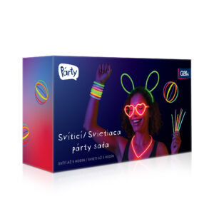 Svítící párty sada mix barev 500 ks Albi