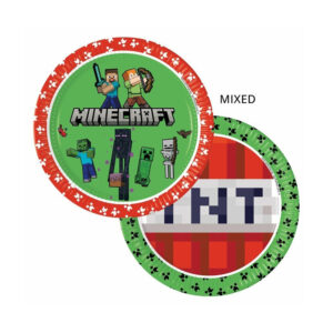 Talíře Minecraft  8 ks Albi