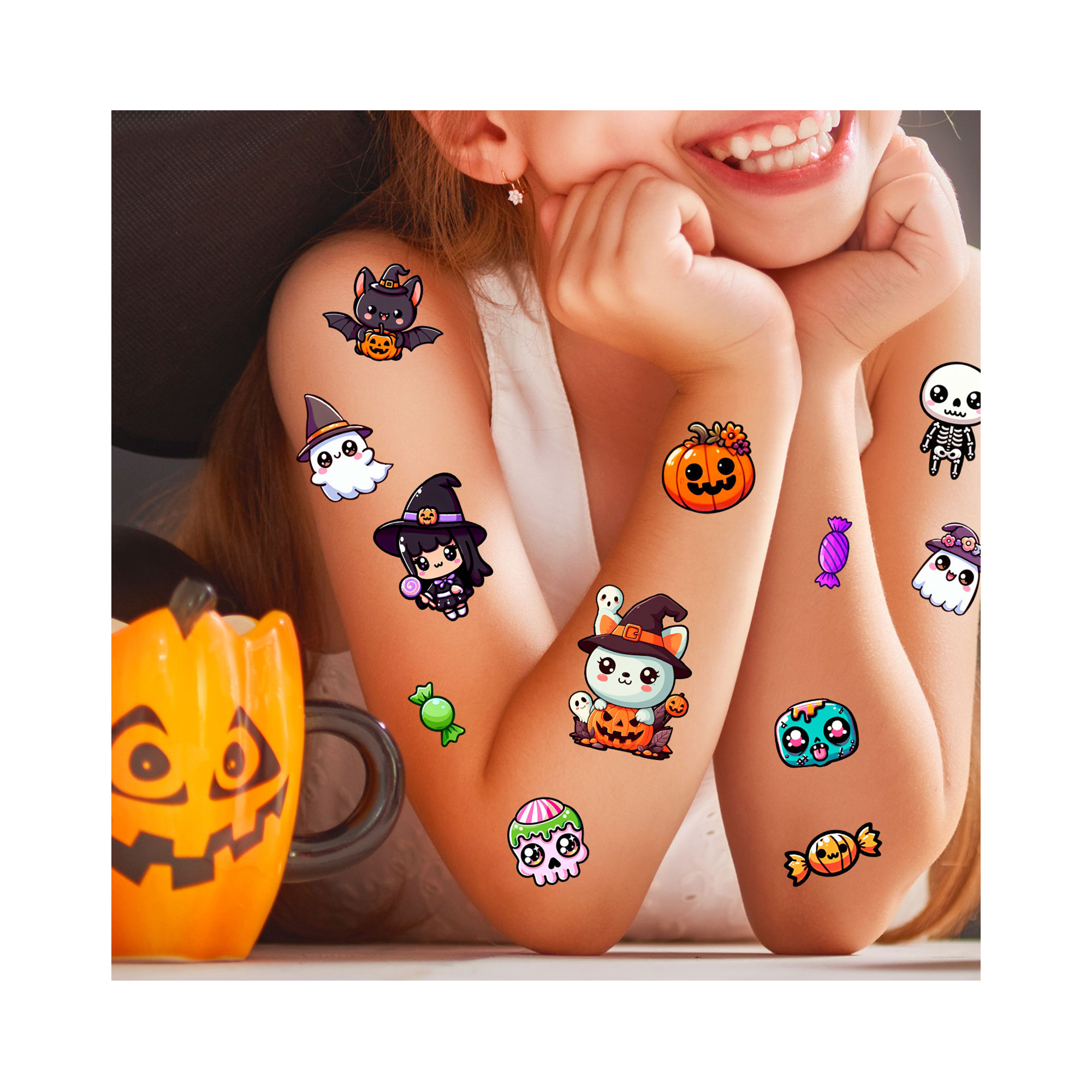 Tetování Halloween příšerky 20 ks Albi - Obrázek 2