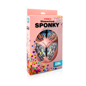 Vyrob si - Diamantové sponky Albi
