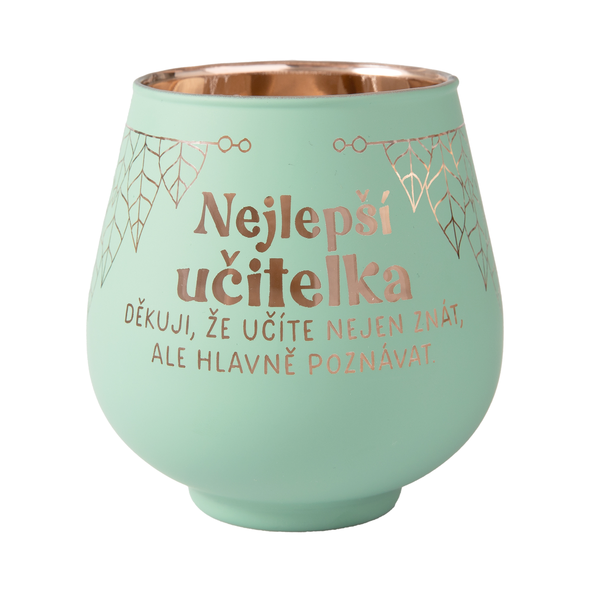 Zrcadlový svícen - Nejlepší učitelka Albi