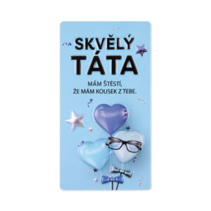 3D mléčná čokoláda - Skvělý táta Albi