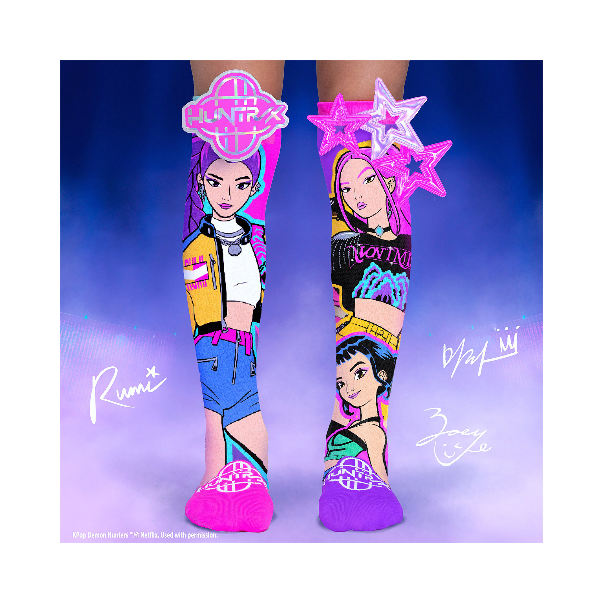 3D podkolenky - K-POP: Hantrix Madmia