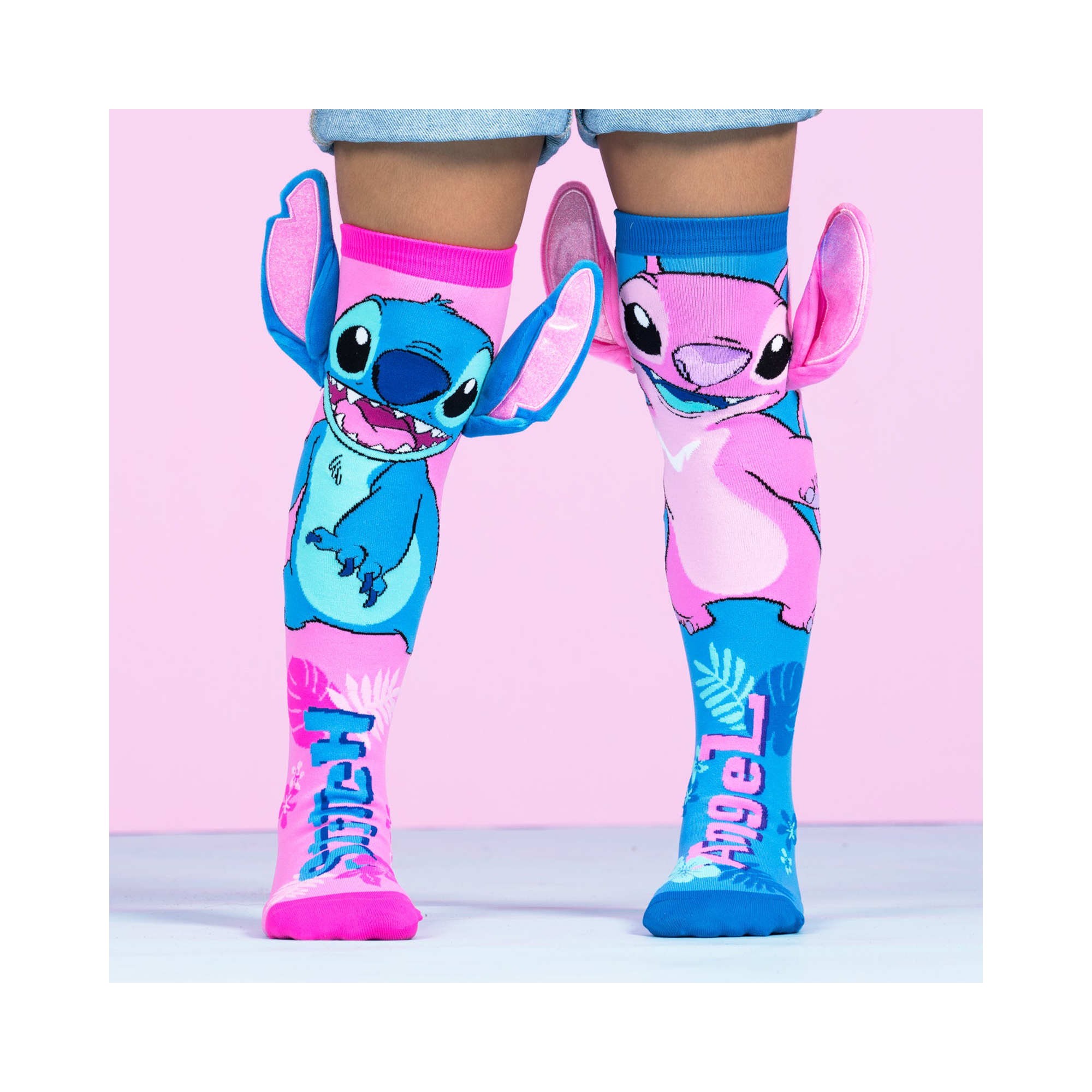3D podkolenky - Stitch a Angel Madmia