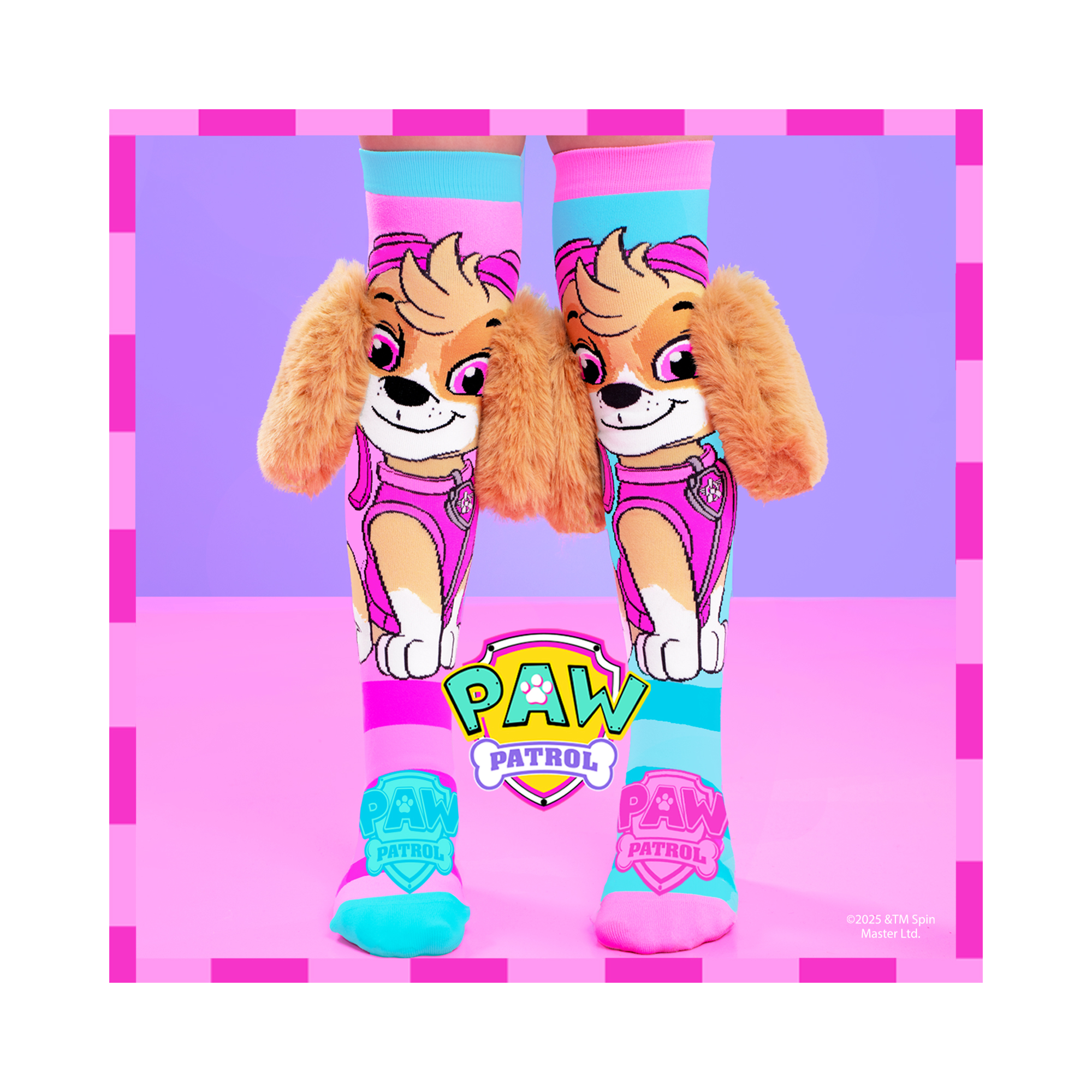 3D podkolenky - Tlapková patrola: Skye Madmia