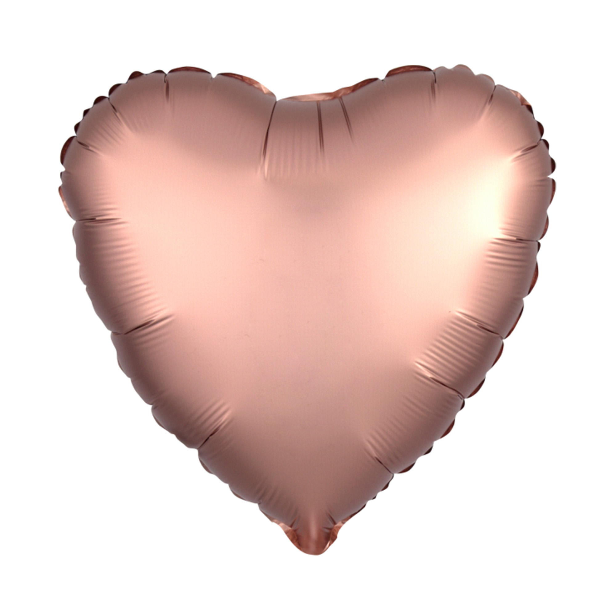 Balónek fóliový Srdce rose gold matná Albi