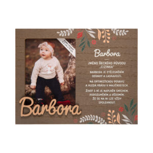Fotorámeček se jménem - Barbora Albi