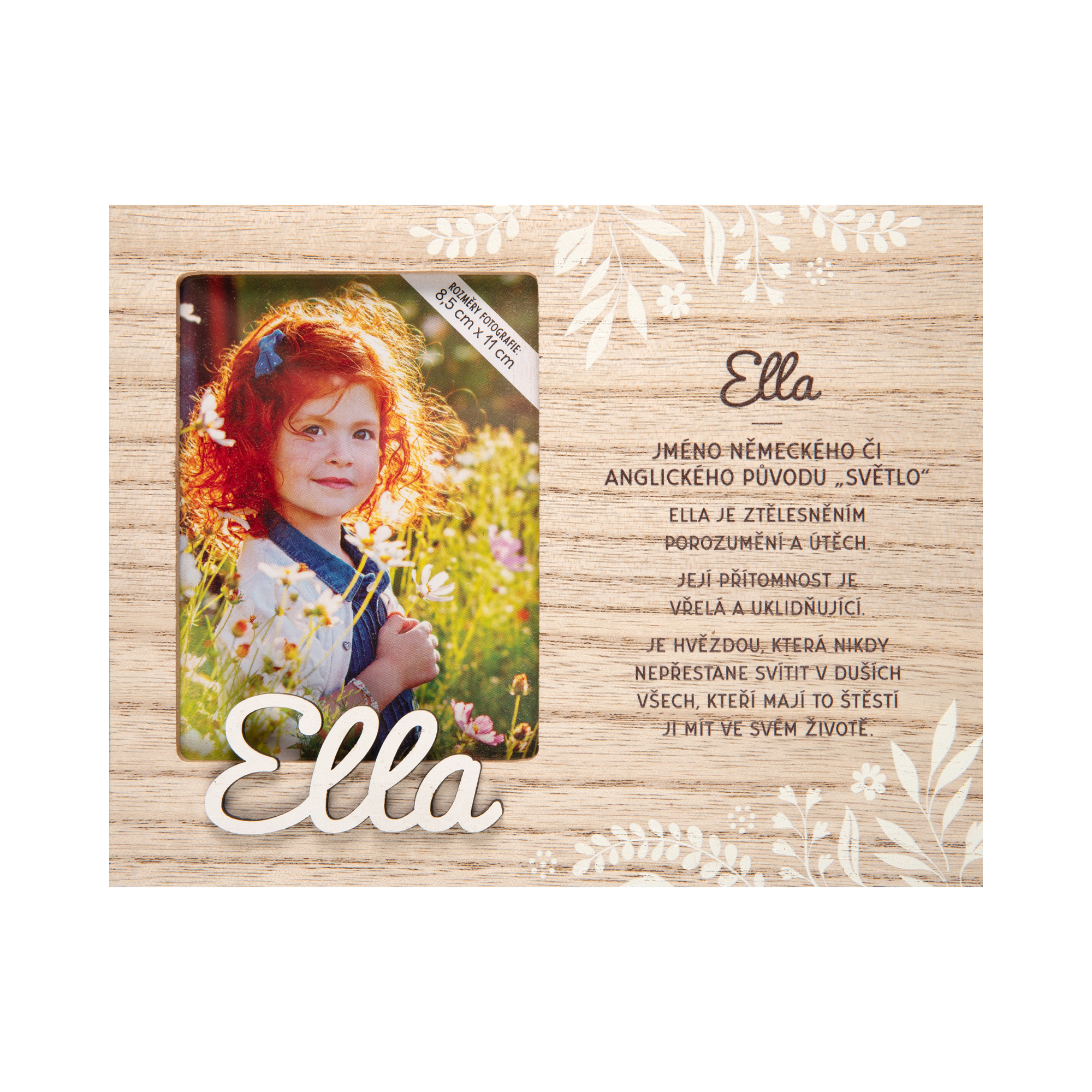 Fotorámeček se jménem - Ella Albi