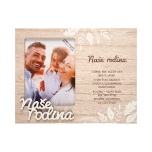 Fotorámeček se jménem - Naše rodina Albi