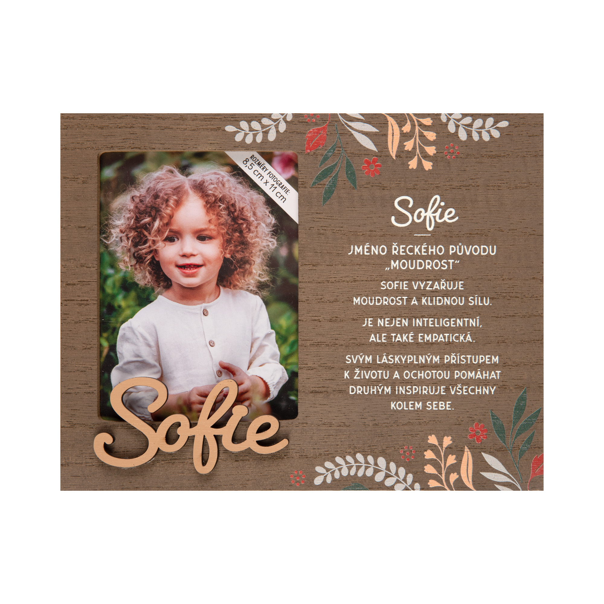 Fotorámeček se jménem - Sofie Albi
