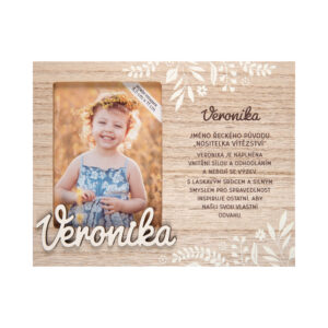Fotorámeček se jménem - Veronika Albi