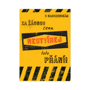 Hrací přání k narozeninám - Rebel Albi