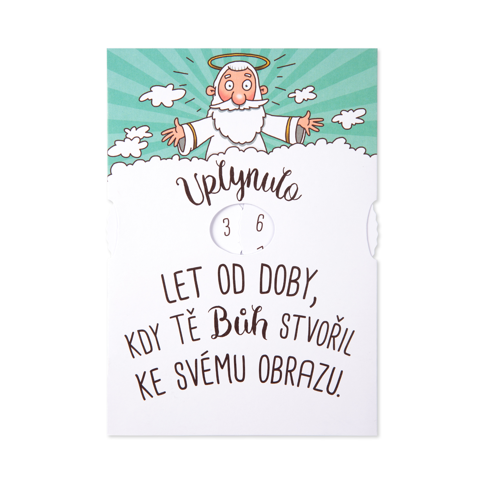 Otočné přání k narozeninám - Bůh Albi