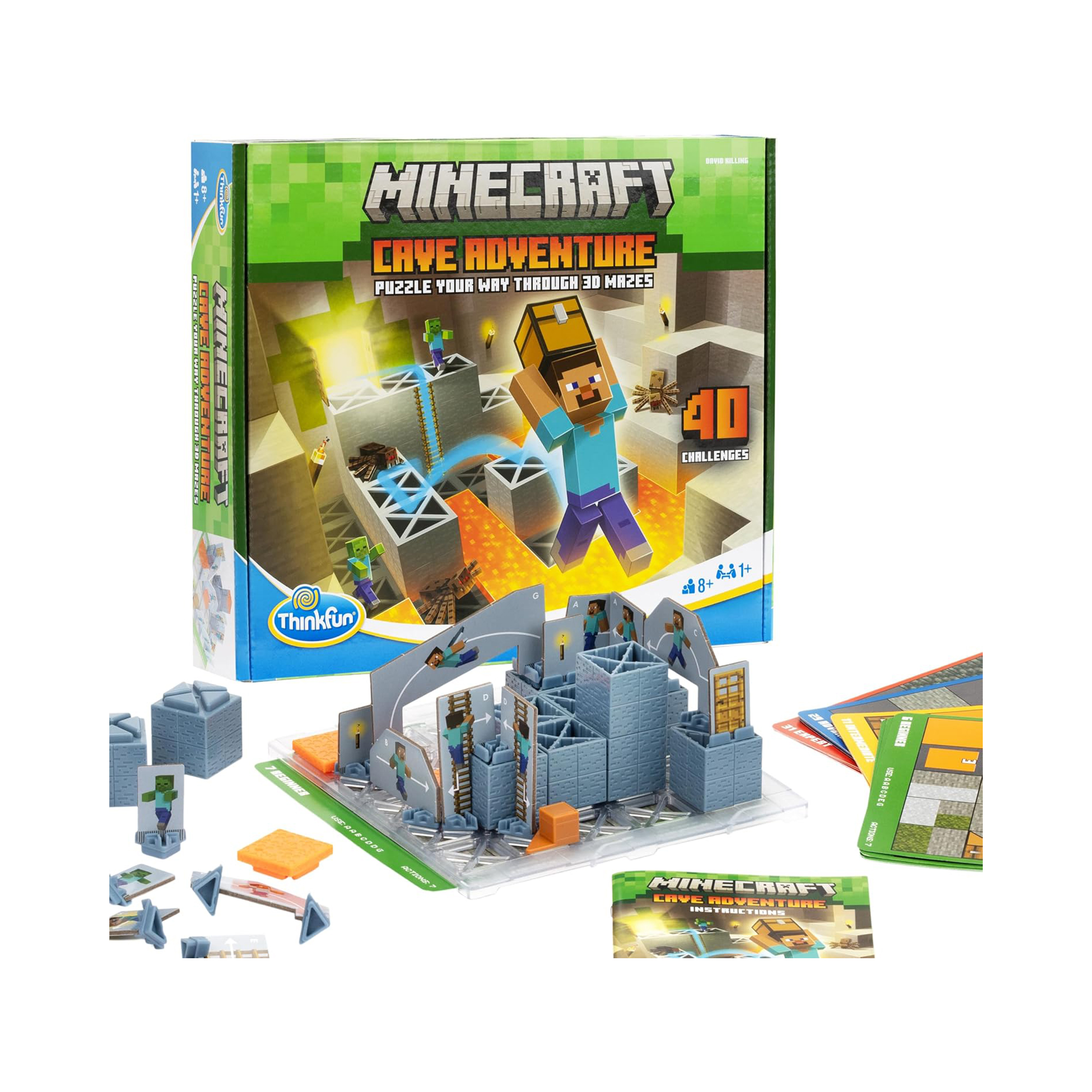 ThinkFun Minecraft Cave Adventure Ravensburger - Obrázek 3