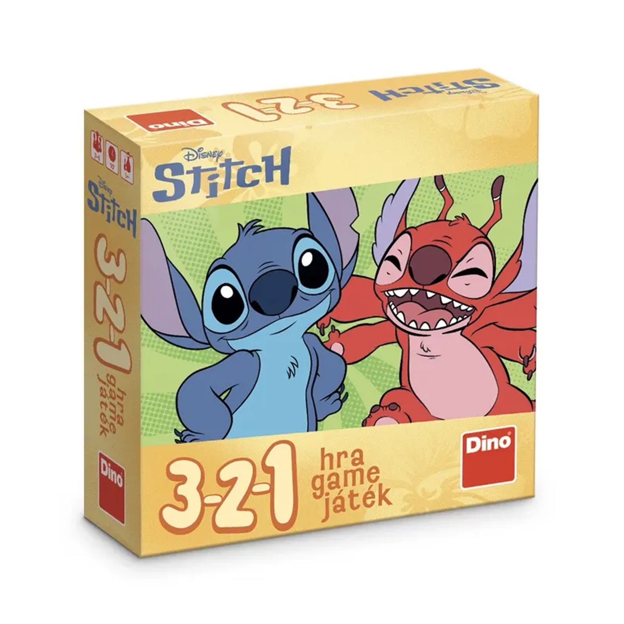 3-2-1 Stitch Dino