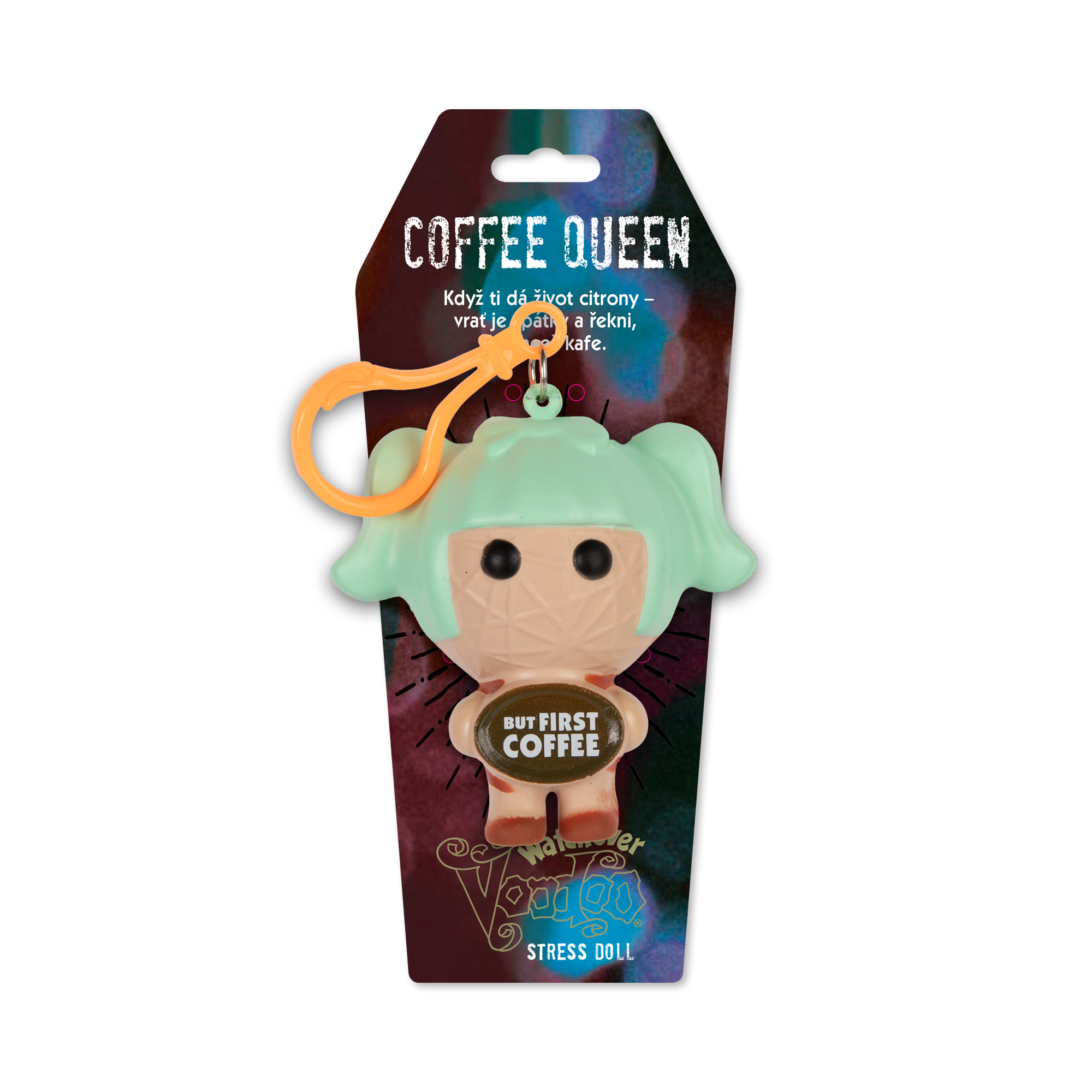 Antistresová klíčenka - Coffee Queen Albi - Obrázek 2