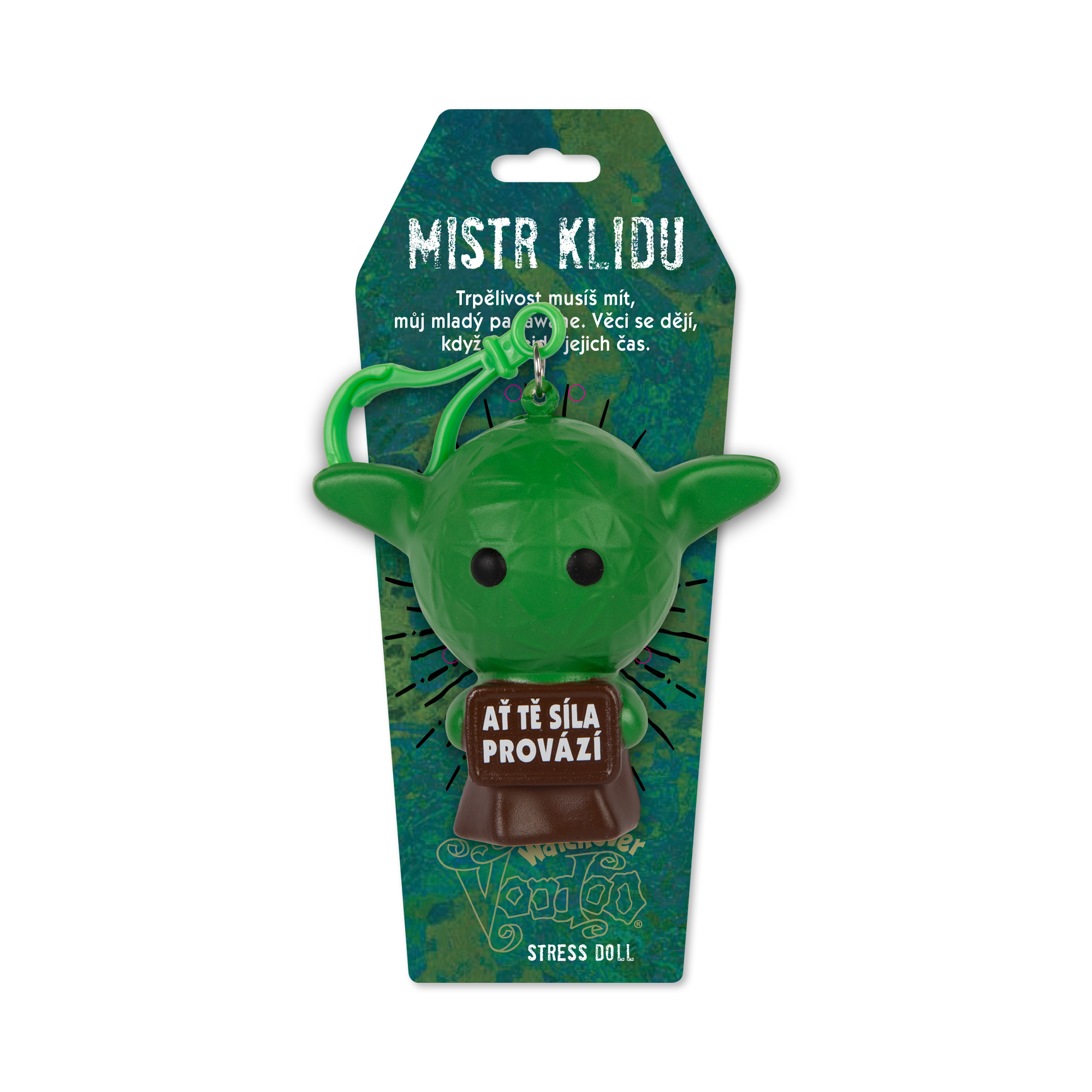 Antistresová klíčenka - Mistr Klidu Albi - Obrázek 2