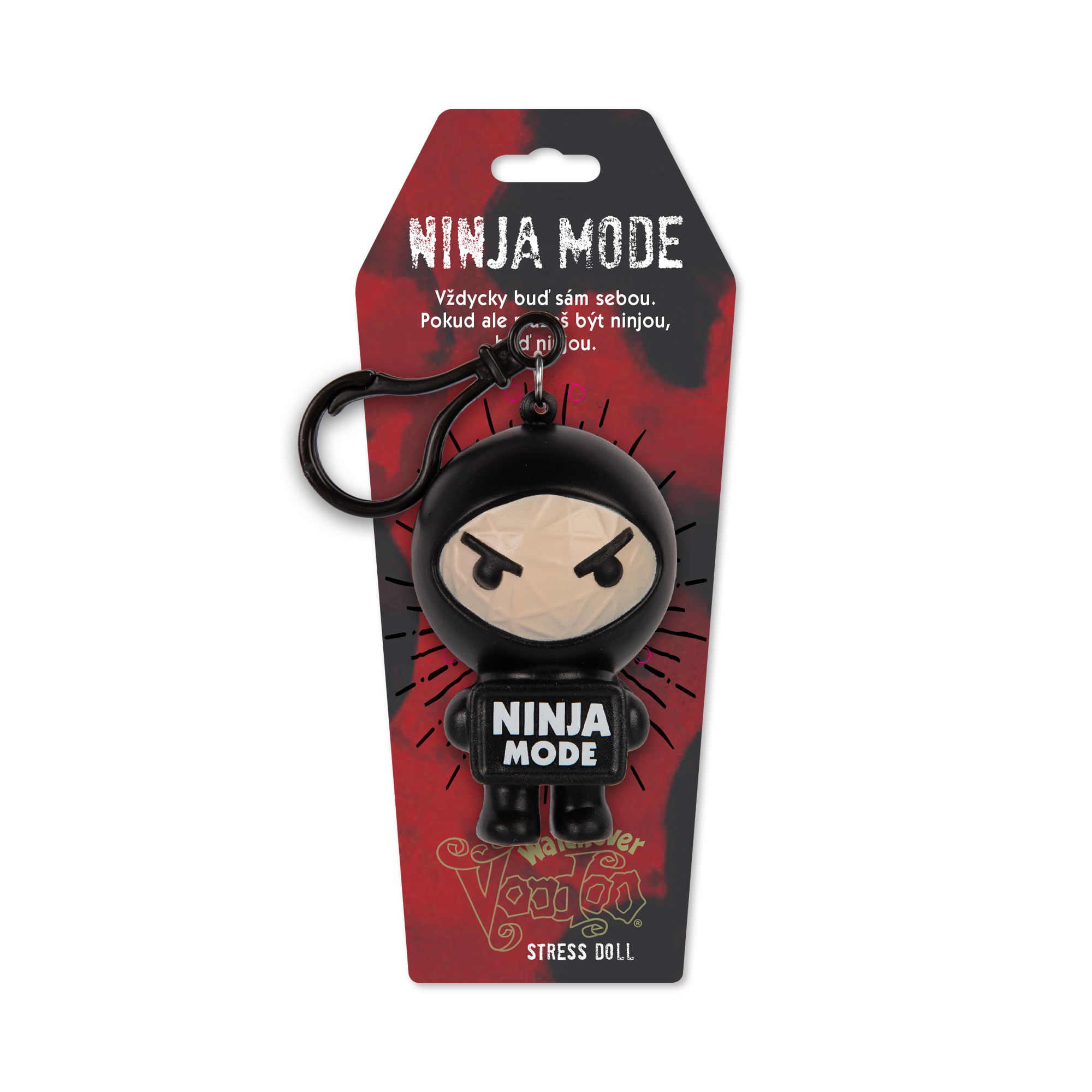 Antistresová klíčenka - Ninja Mode Albi - Obrázek 2