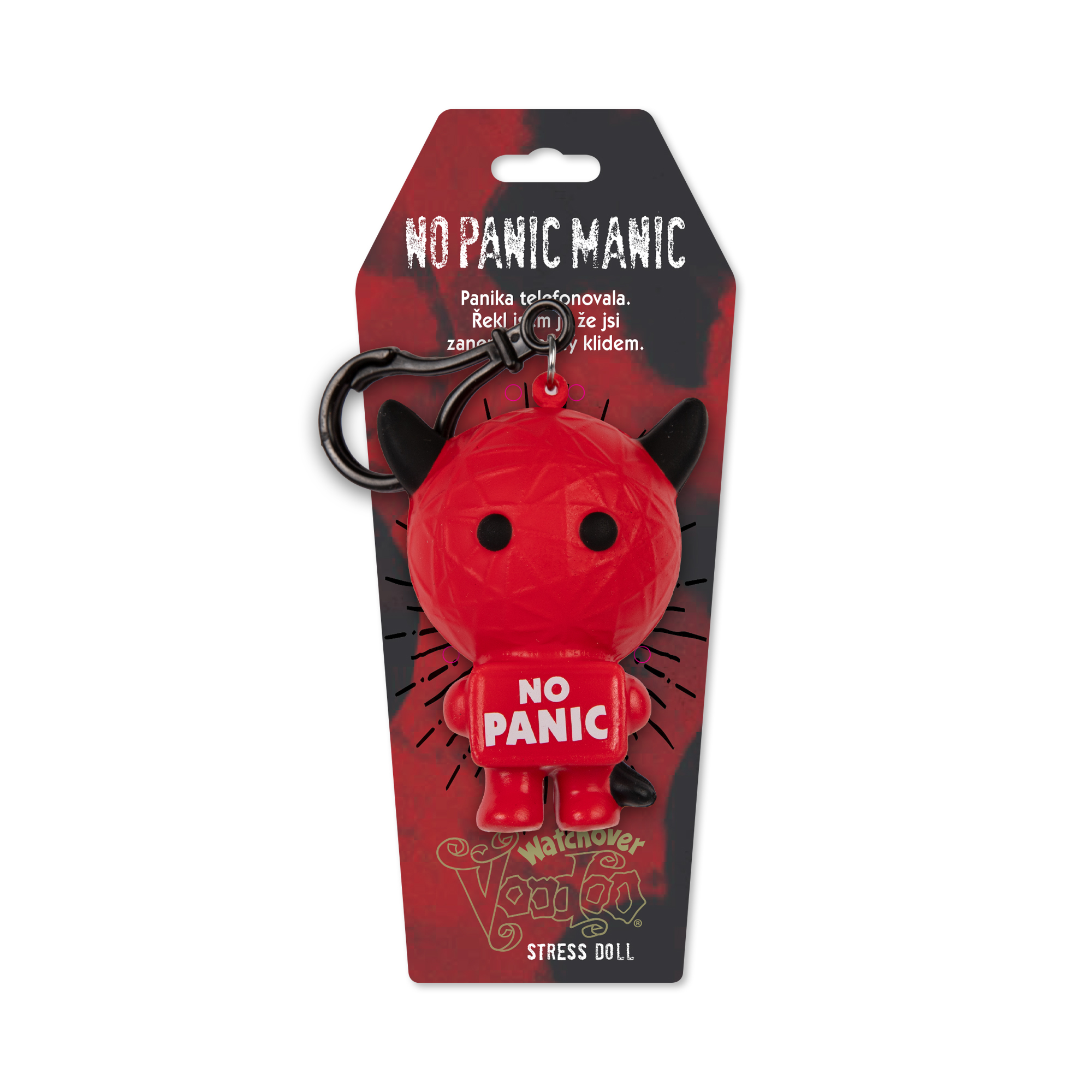 Antistresová klíčenka - No Panic Manic Albi - Obrázek 2