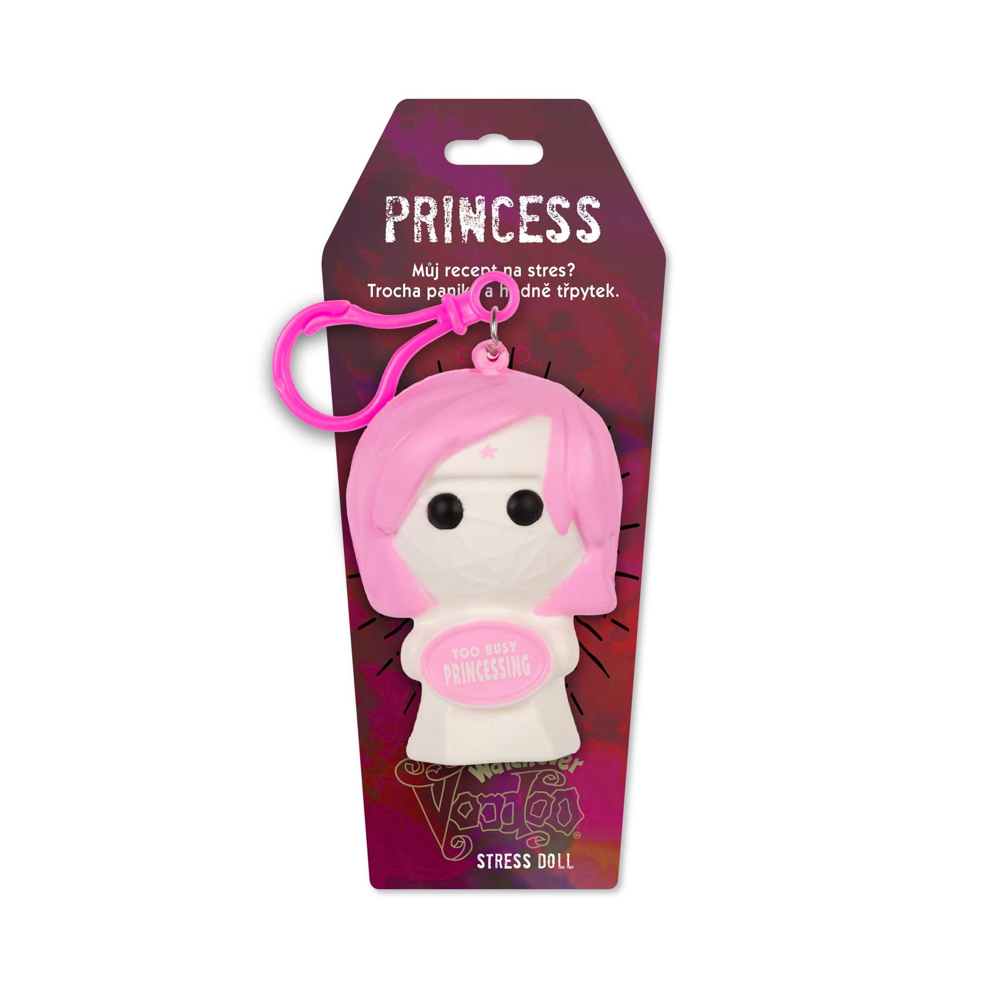 Antistresová klíčenka - Princess Albi - Obrázek 2