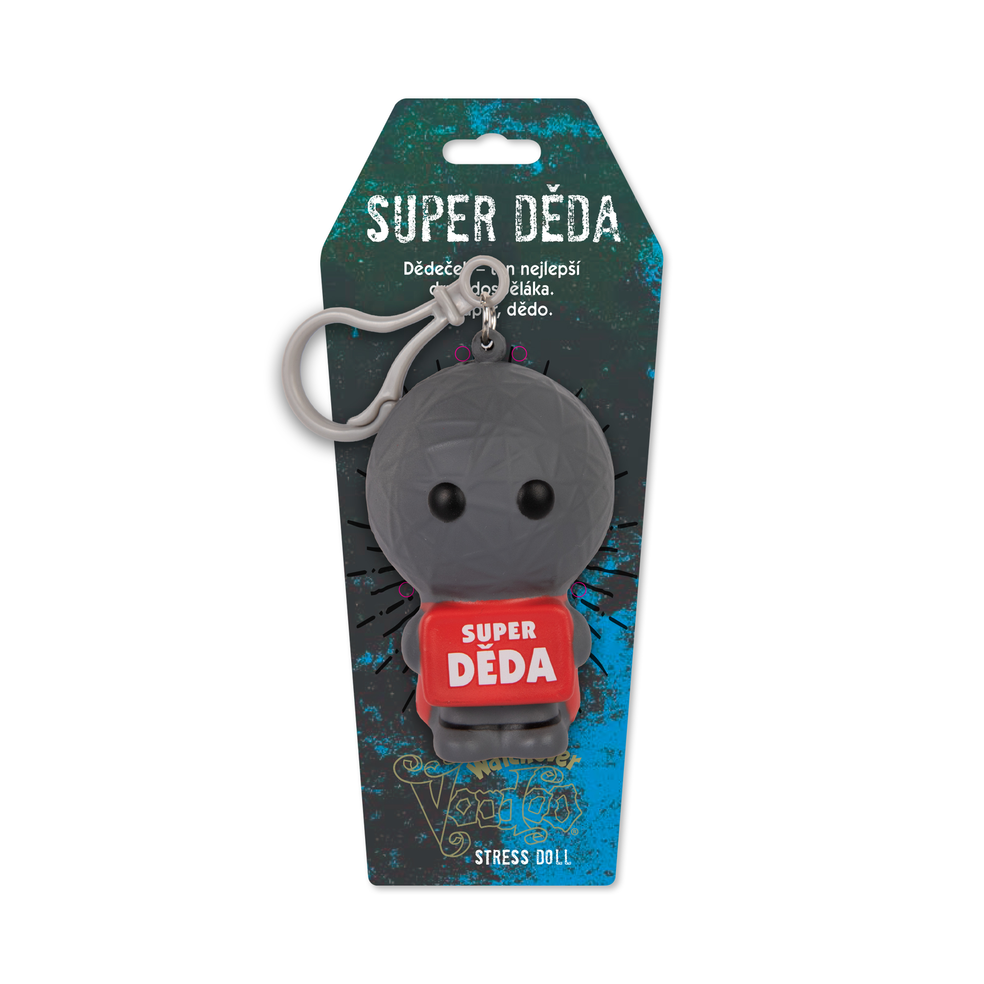 Antistresová klíčenka - Super děda Albi - Obrázek 2