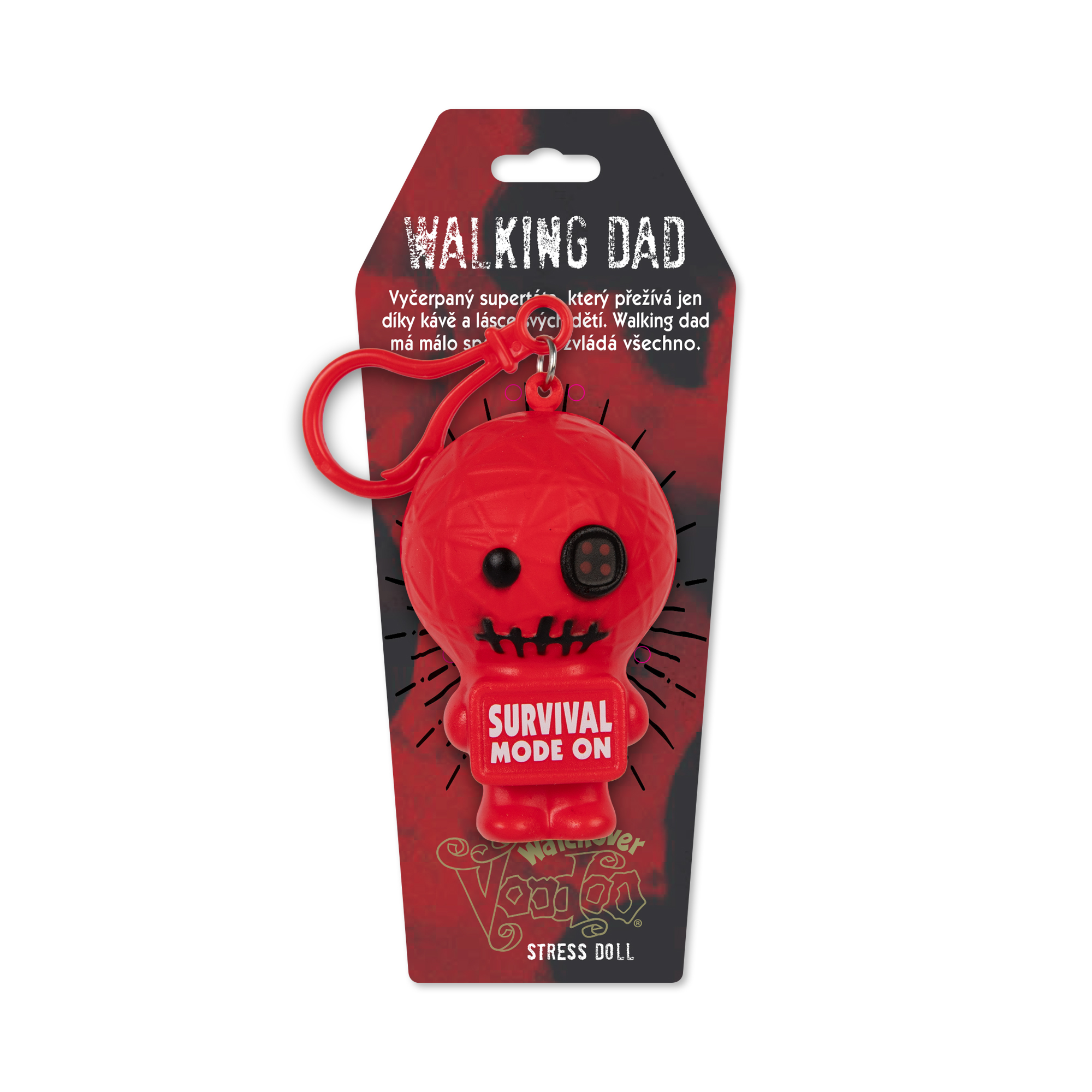 Antistresová klíčenka - Walking Dad Albi - Obrázek 2