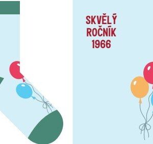 Barevné ponožky - Skvělý ročník 1966