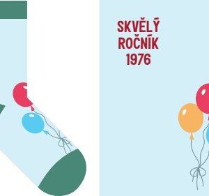 Barevné ponožky - Skvělý ročník 1976