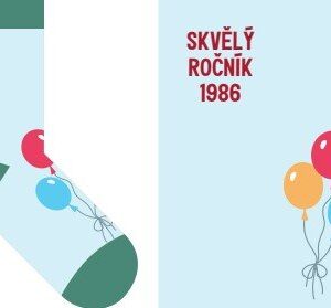 Barevné ponožky - Skvělý ročník 1986
