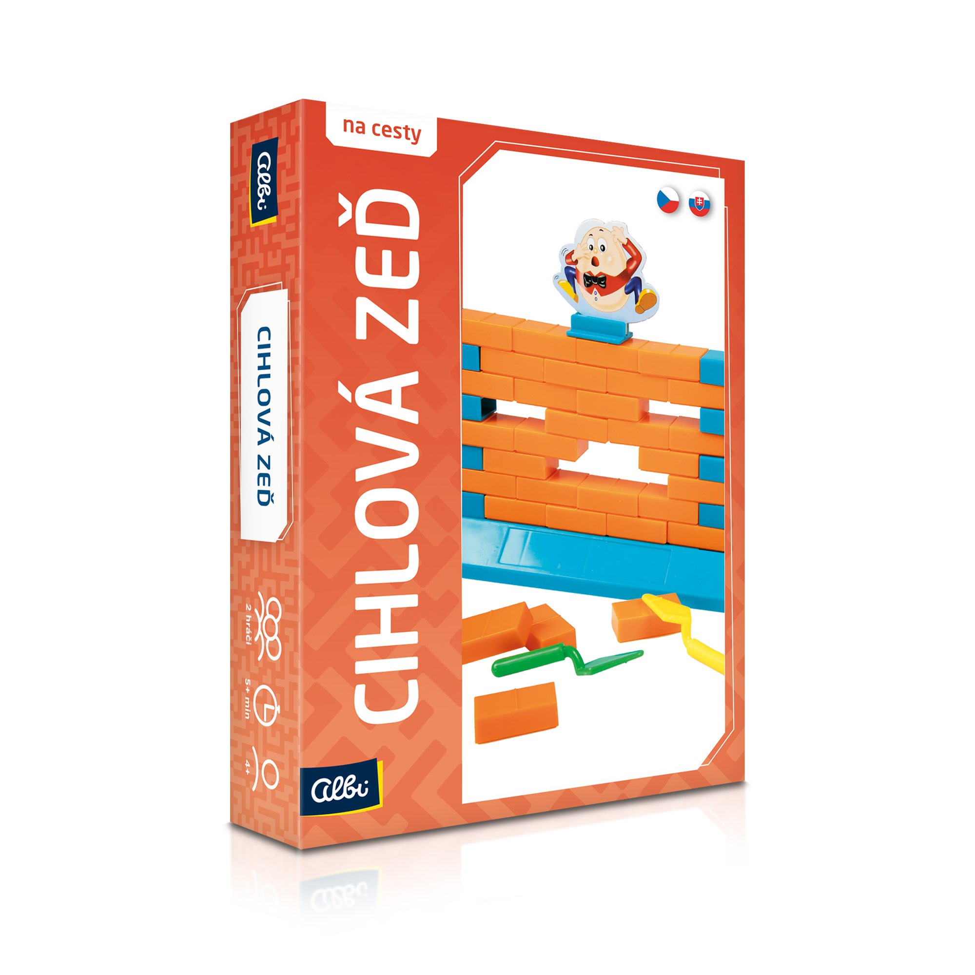 Cihlová zeď na cesty Albi