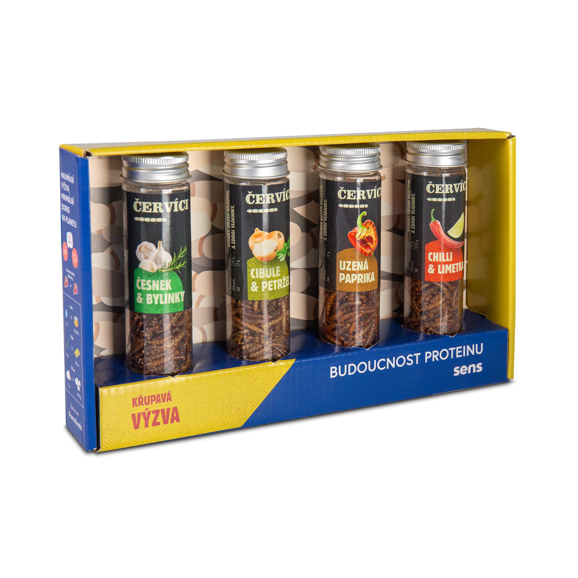 Dárkový set: Křupaví červíci Sens