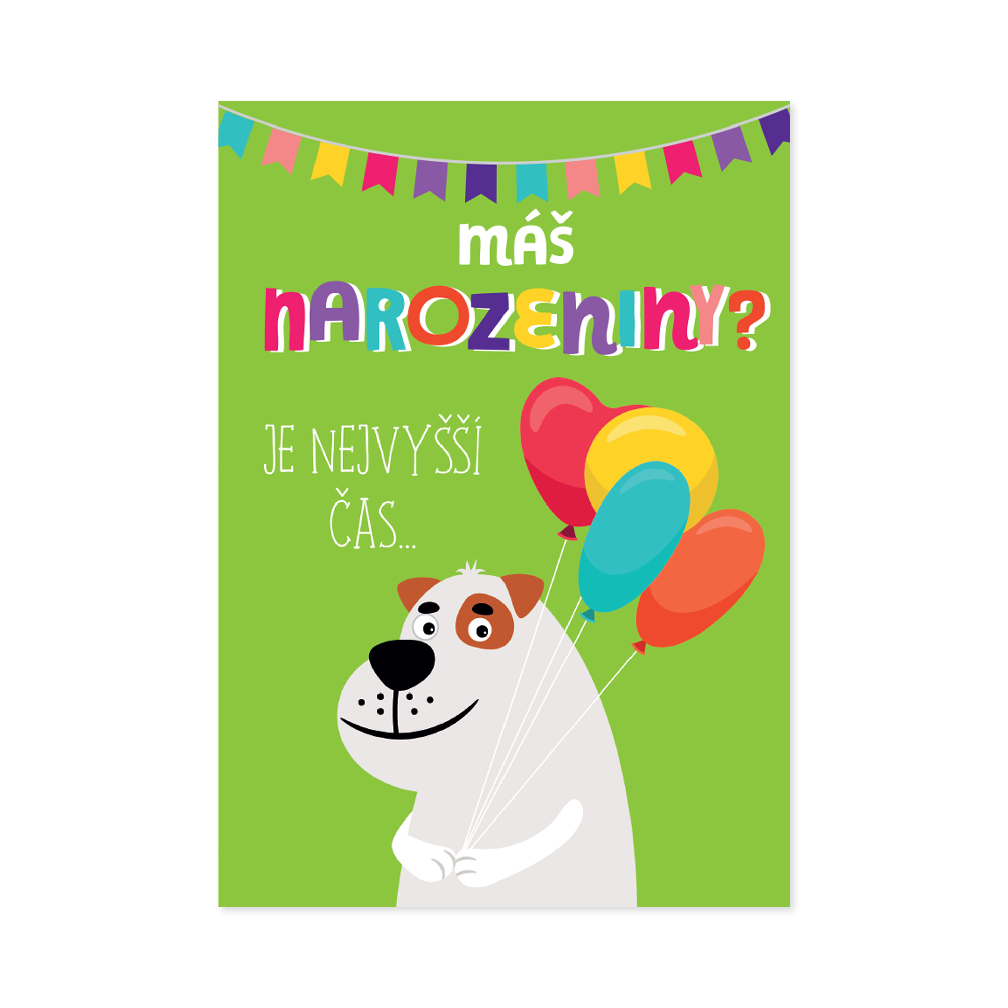 Hrací přání k narozeninám - Pořádná párty Albi