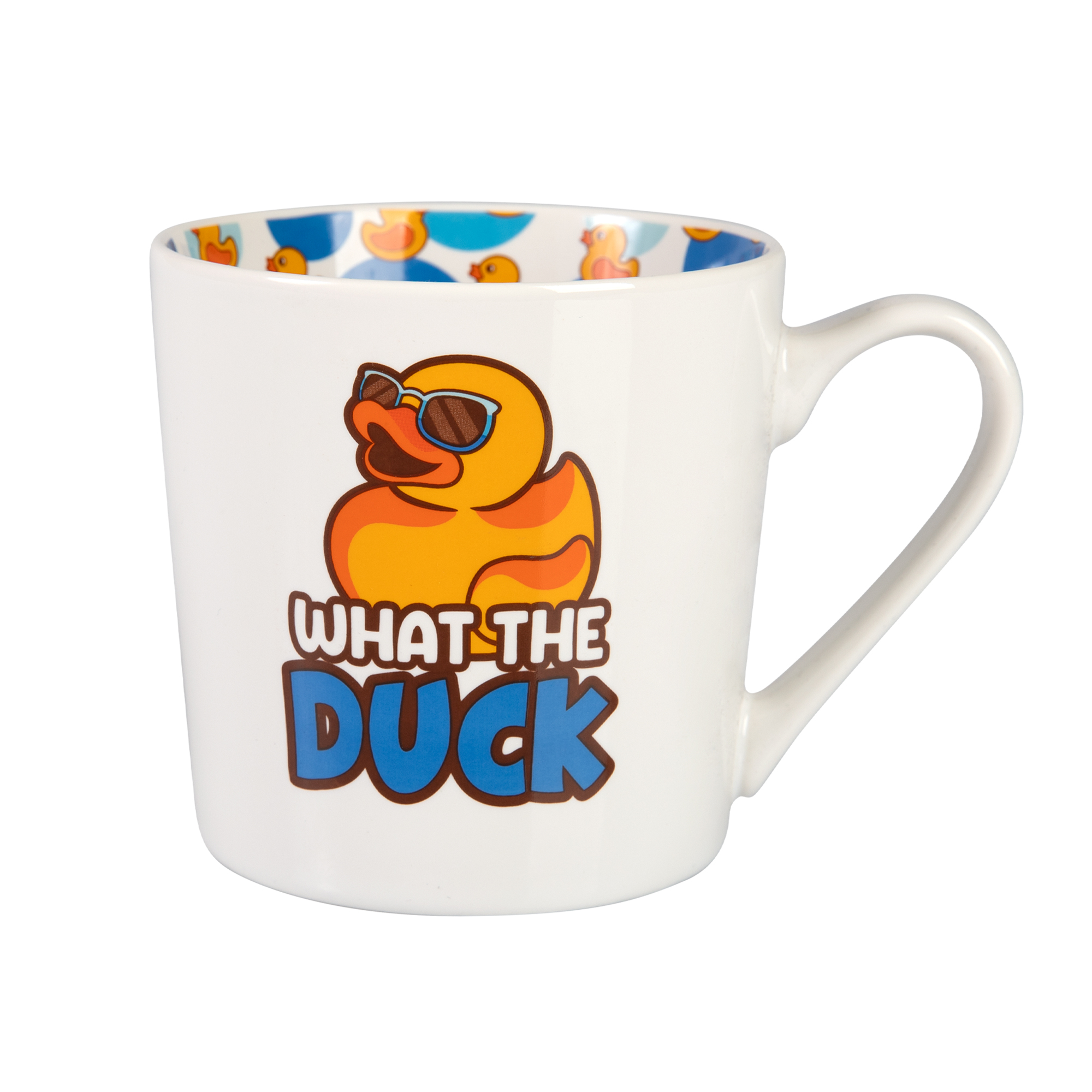 Hrnek s potiskem - What the duck Albi