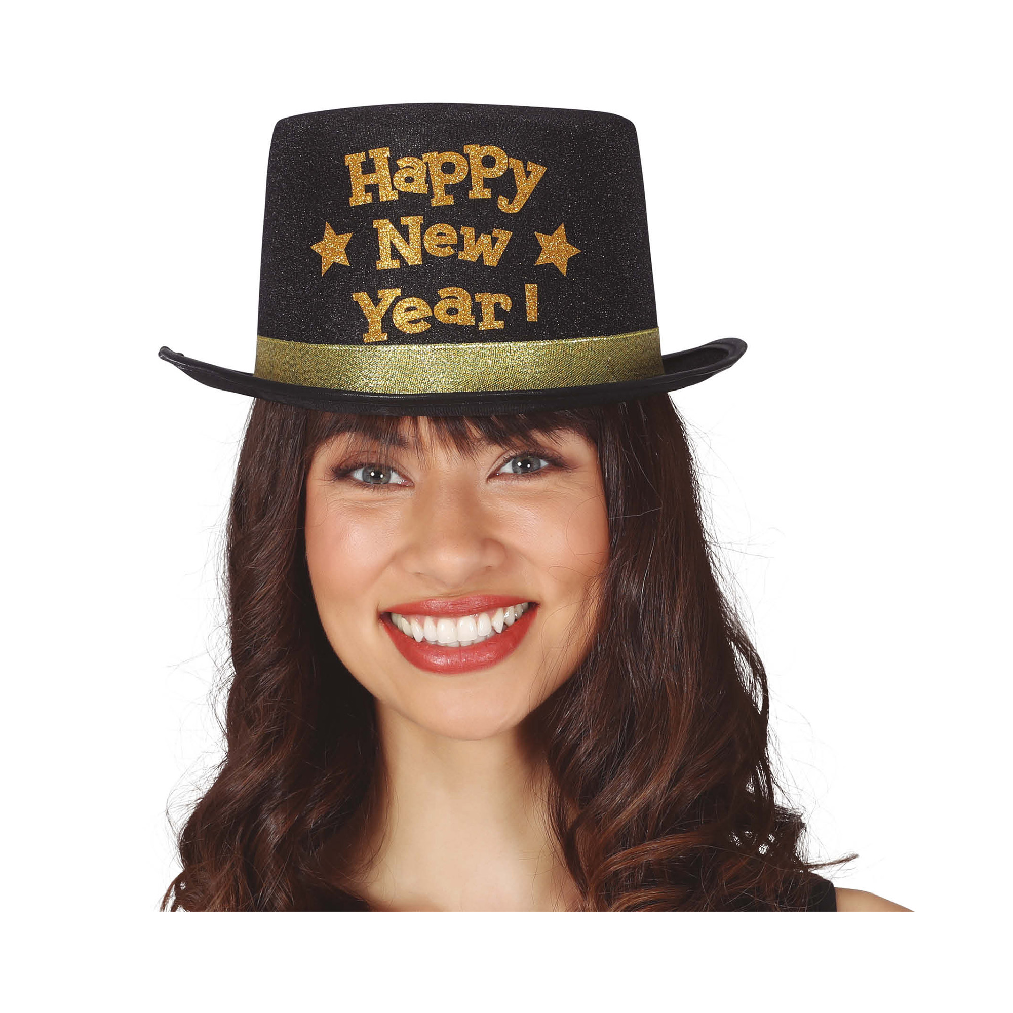 Klobouk černý Happy New Year Albi