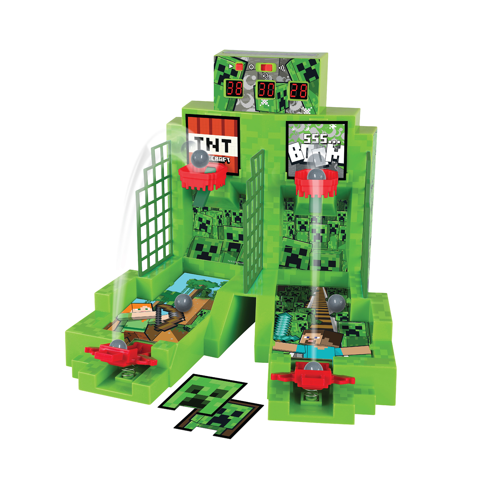 Minecraft Creeper Arcade Basketball - Core Series Albi - Obrázek 2