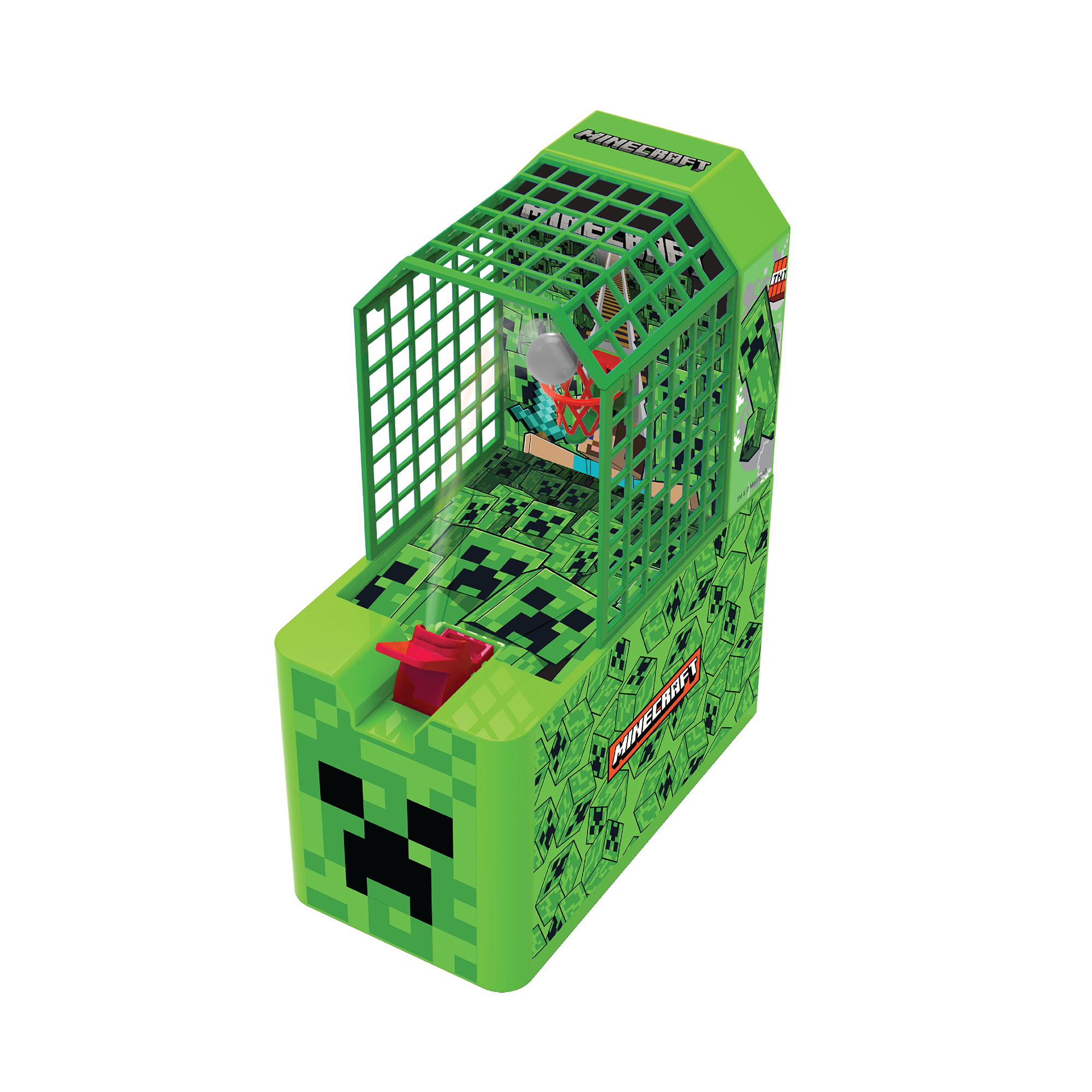 Mini Arcade Basketball - Minecraft: Creeper Albi - Obrázek 2