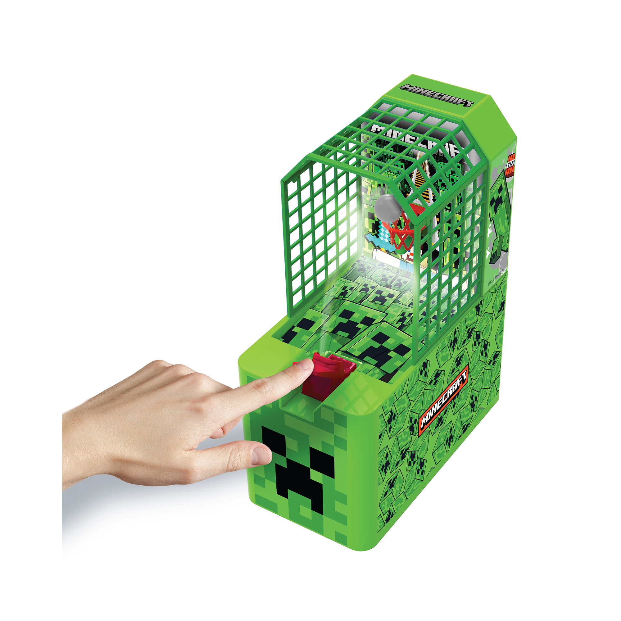 Mini Arcade Basketball - Minecraft: Creeper Albi - Obrázek 3