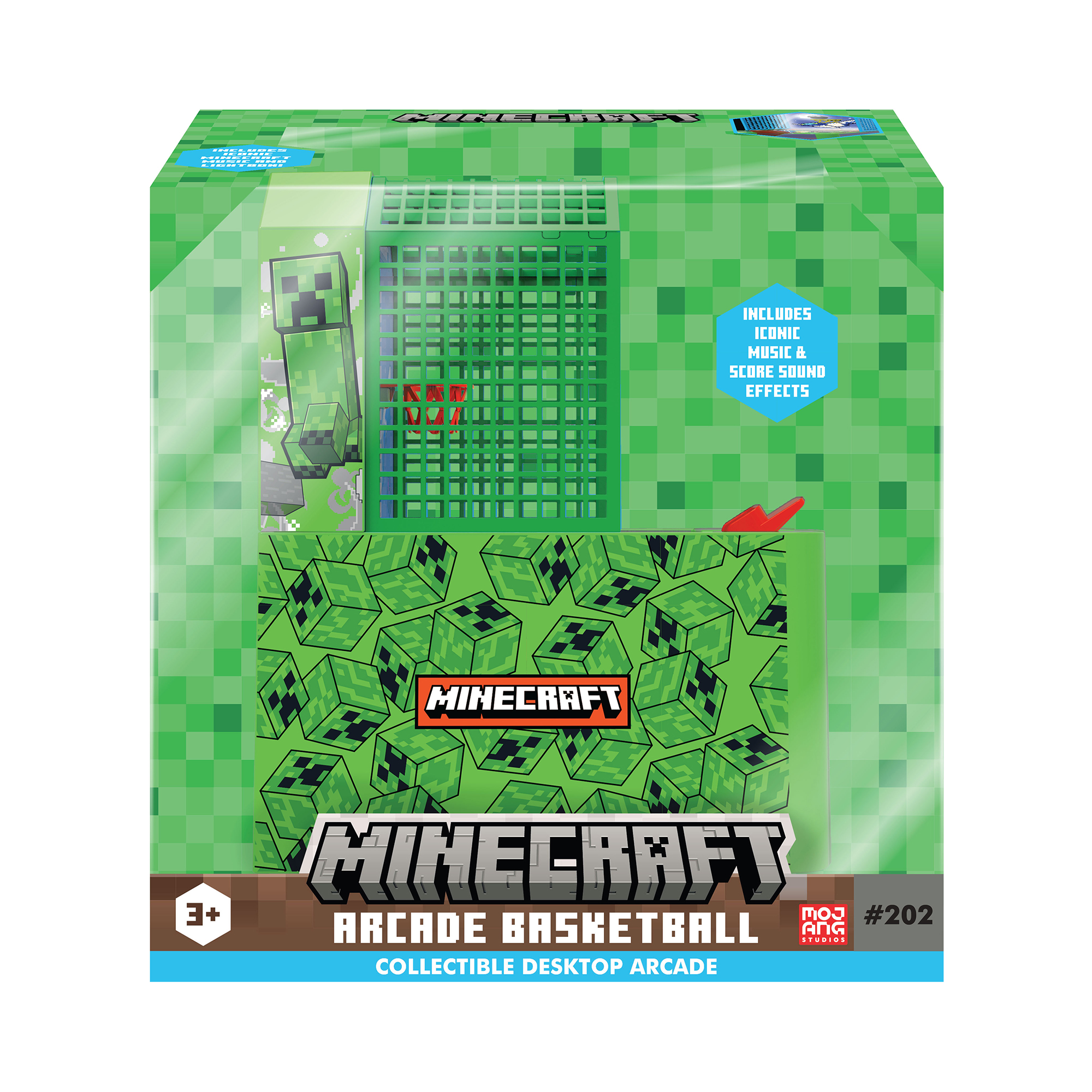 Mini Arcade Basketball - Minecraft: Creeper Albi