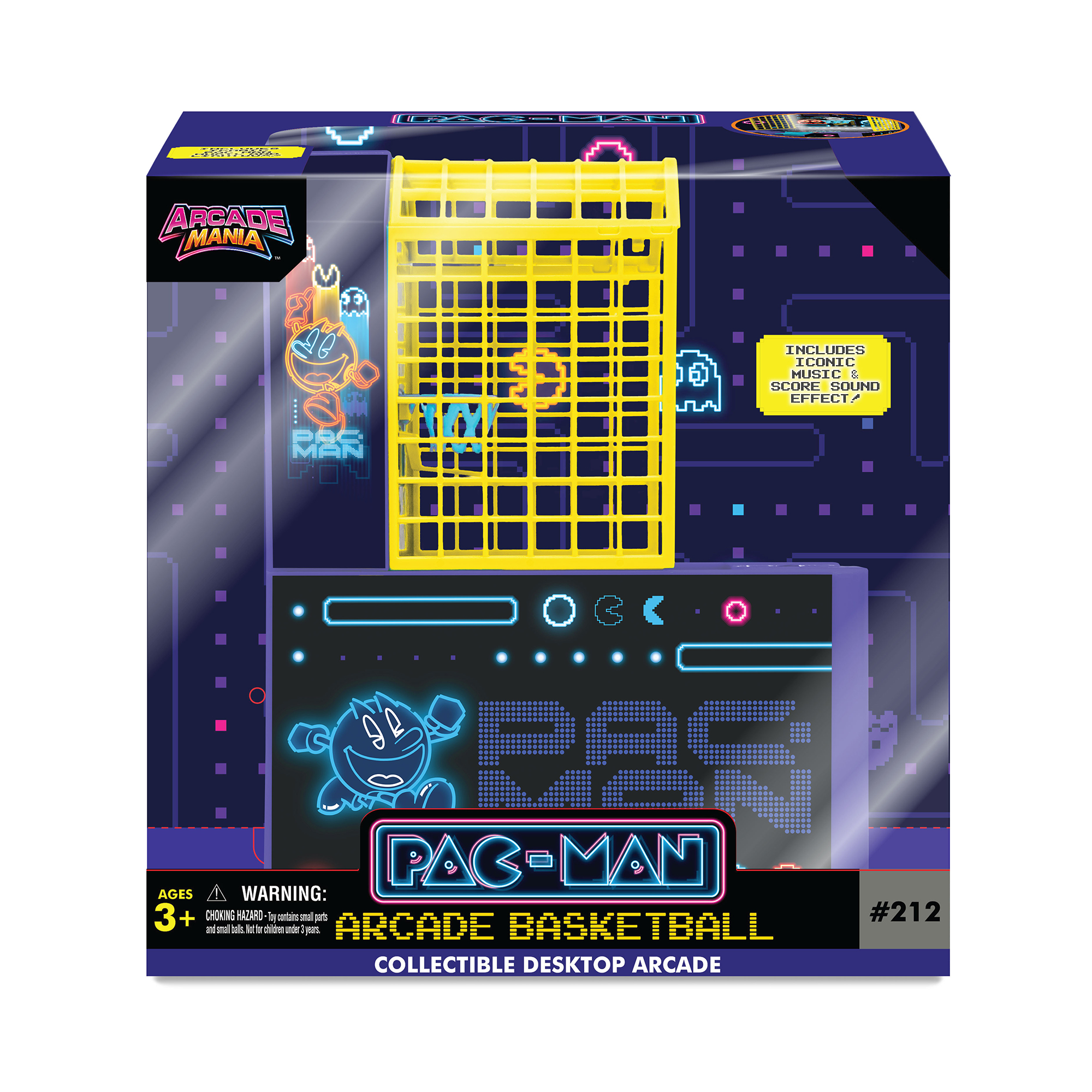 Mini Arcade Neon Basketball - PAC-MAN Albi