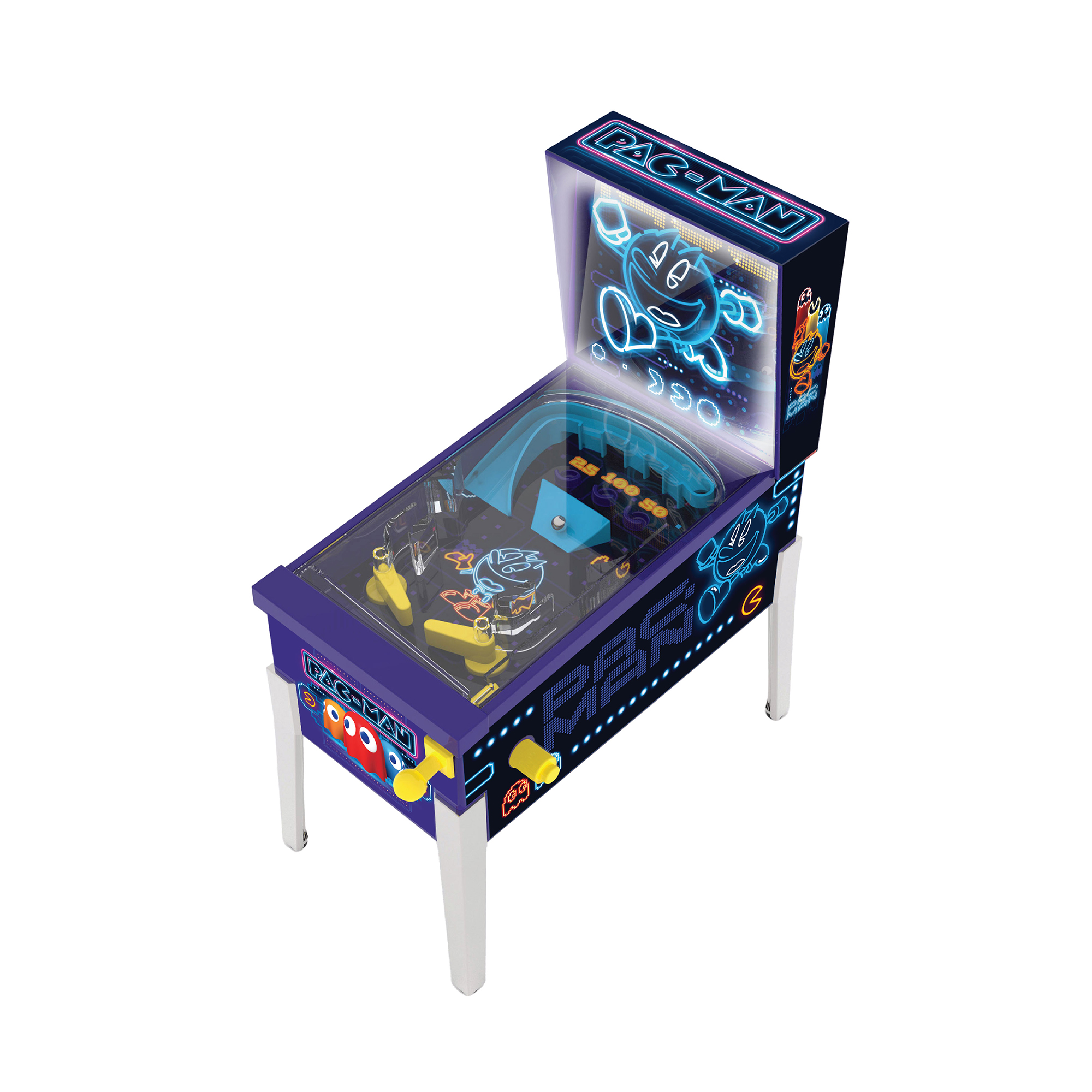 Mini Arcade Neon Pinball - PAC-MAN Albi - Obrázek 2