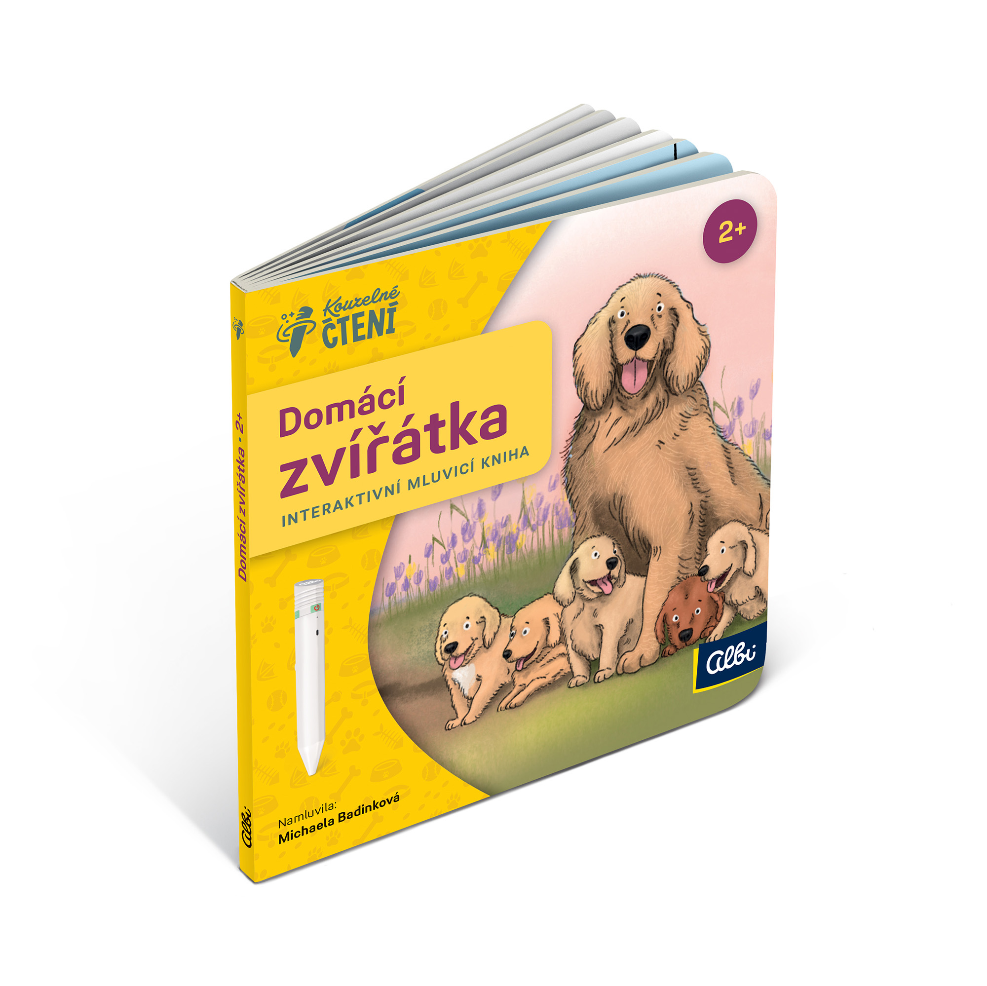 Minikniha pro nejmenší - Domácí zvířátka Albi - Obrázek 3
