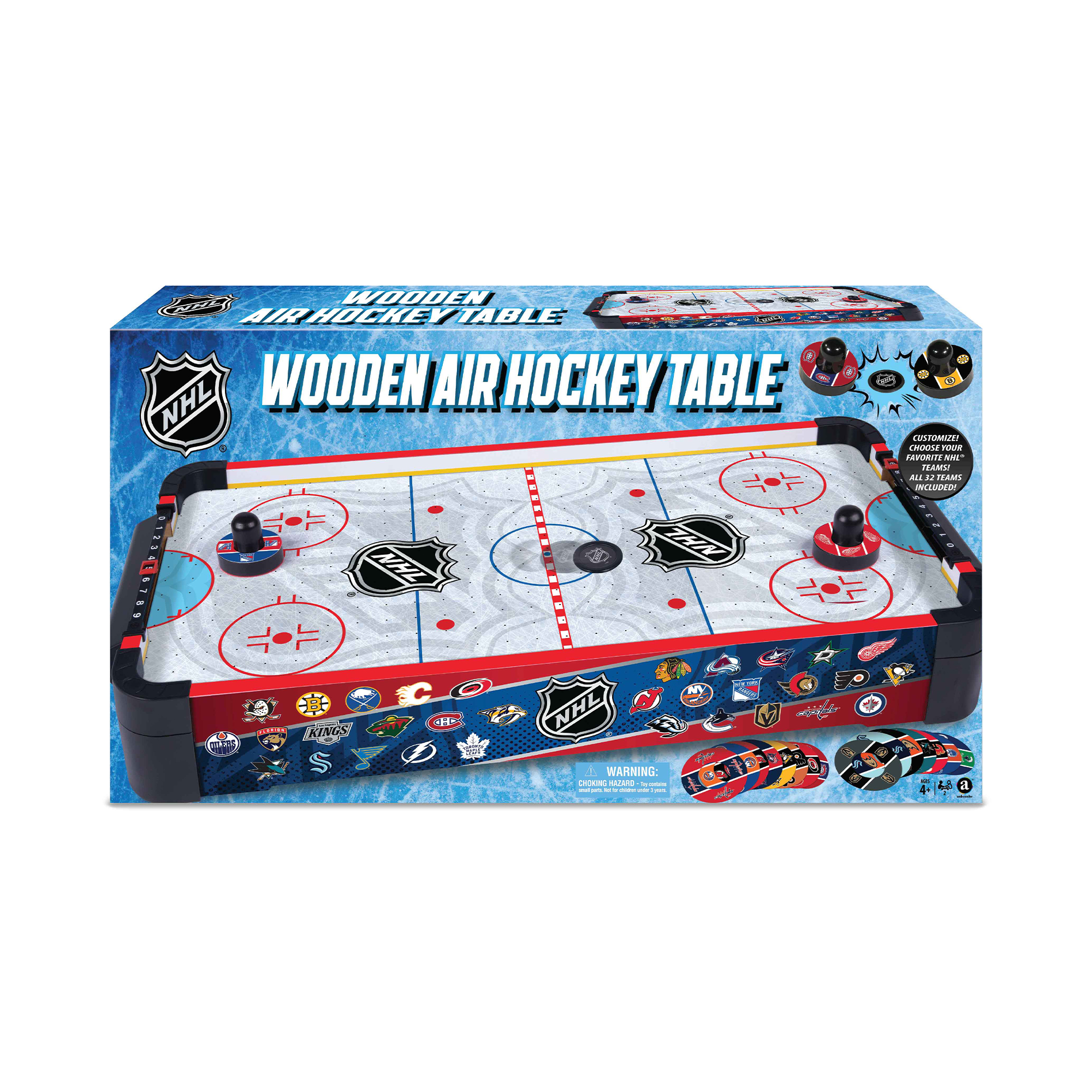 NHL Wooden Tabletop Air Hockey Albi