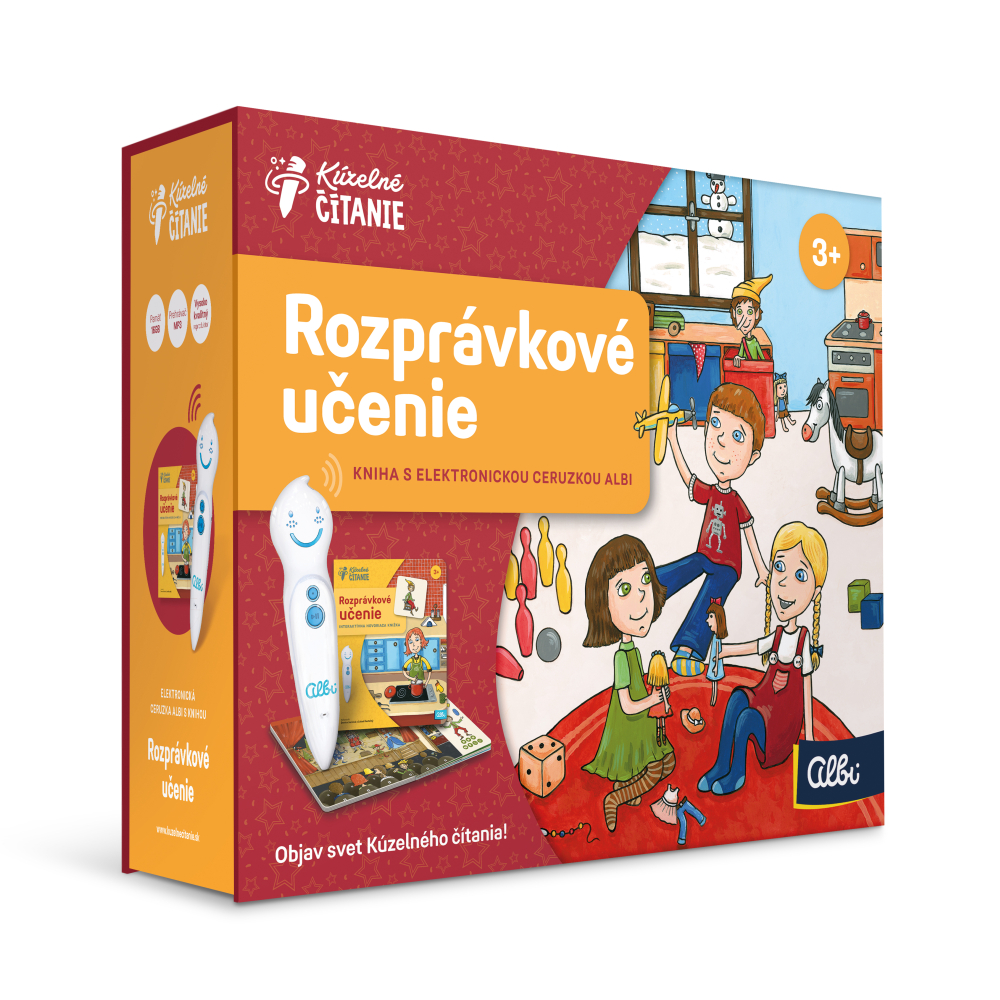 Rozprávkové učenie s elektronickou ceruzkou Albi SK Albi