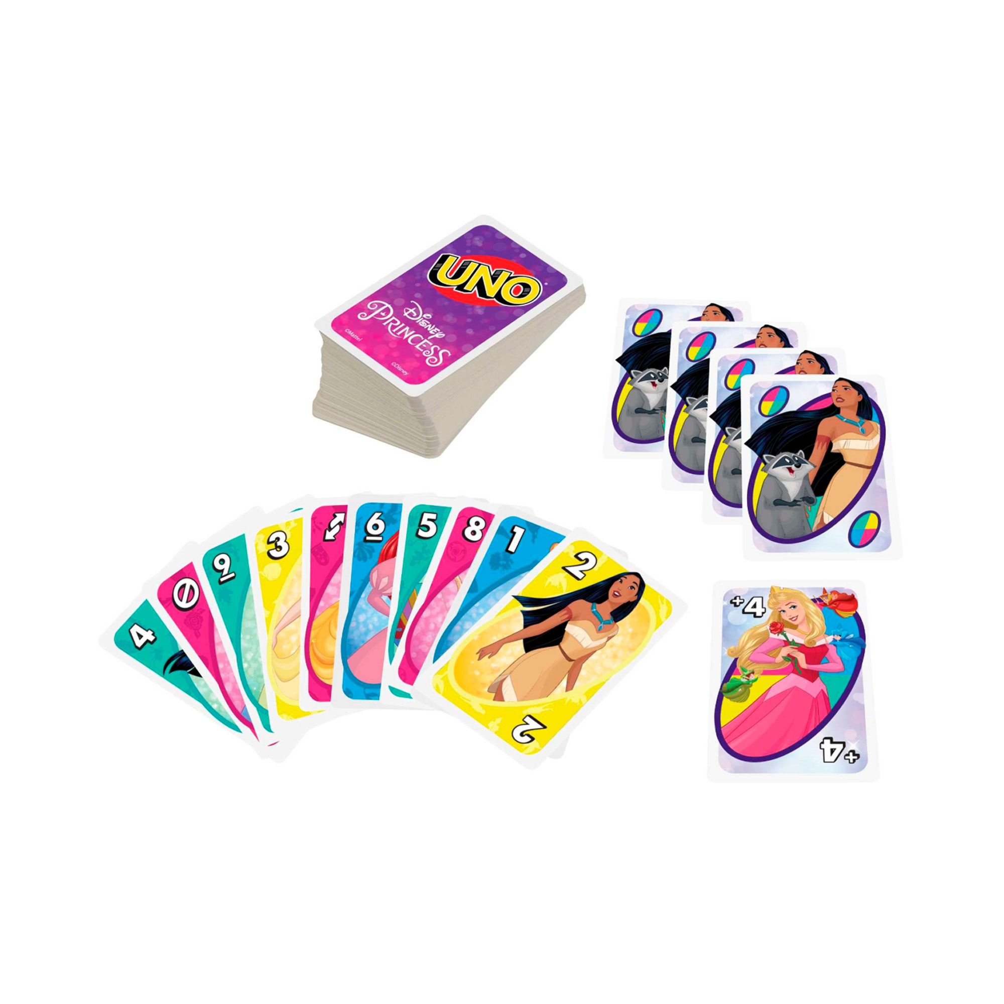 UNO Disney princezny Mattel - Obrázek 2