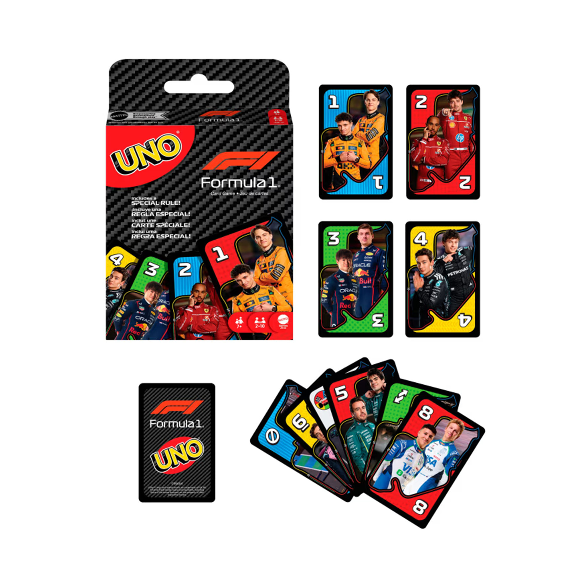 UNO Formule 1 Mattel - Obrázek 2