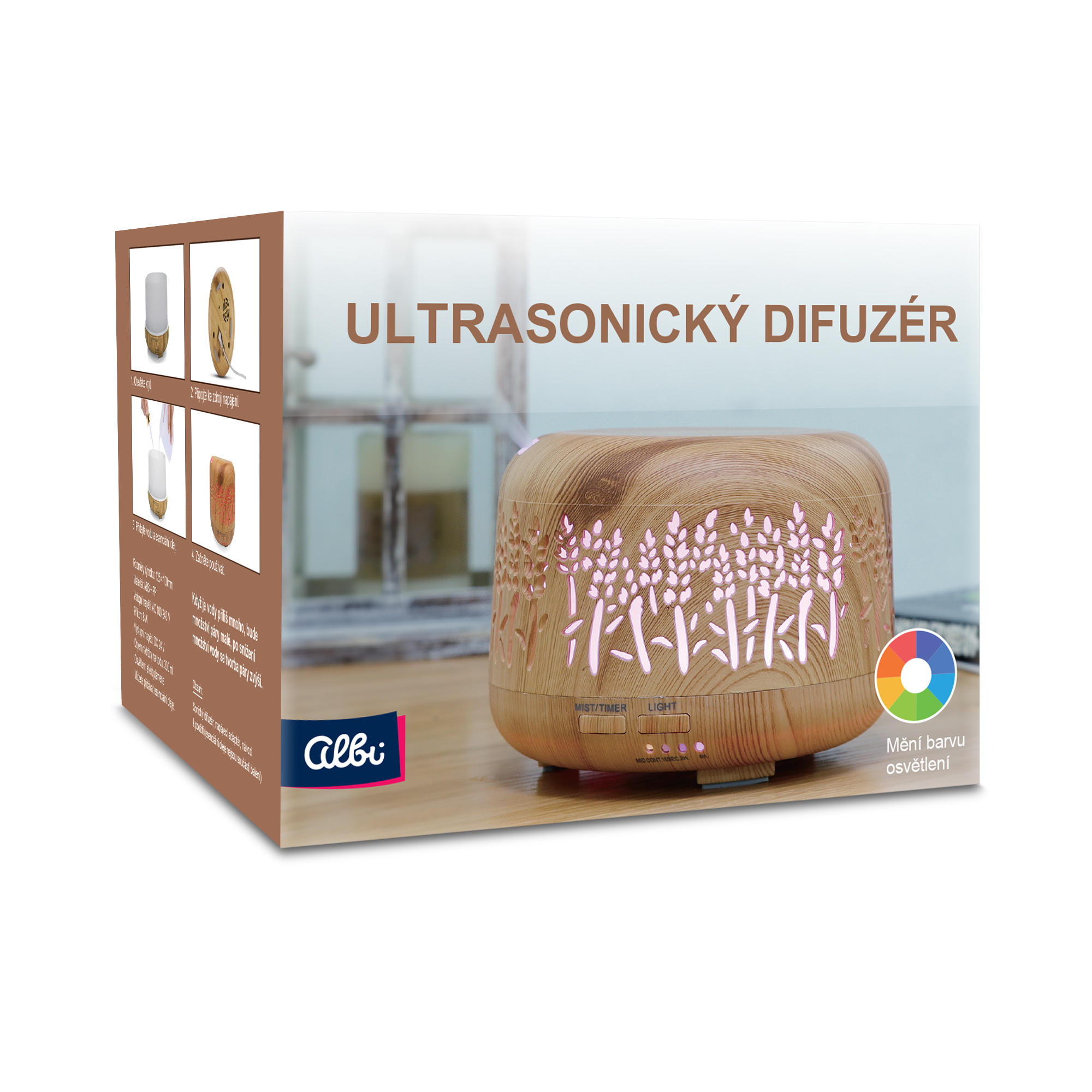 Ultrasonický difuzér Standard - Levandule Albi