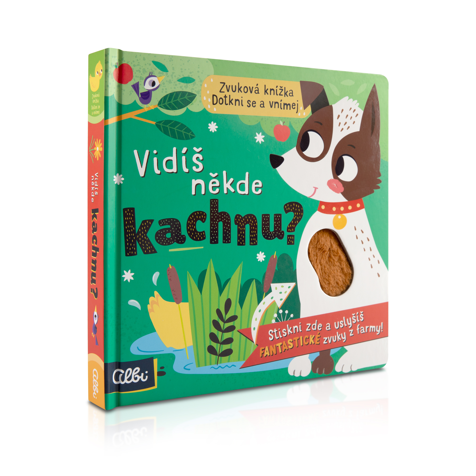 Vidíš někde kachnu? - Zvuková hmatová kniha Albi