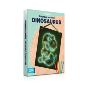 Vyrob si - Neonový obrázek: Dinosaurus Albi